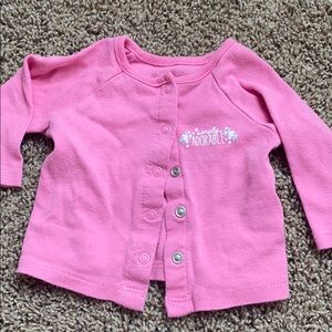 Baby cardigan